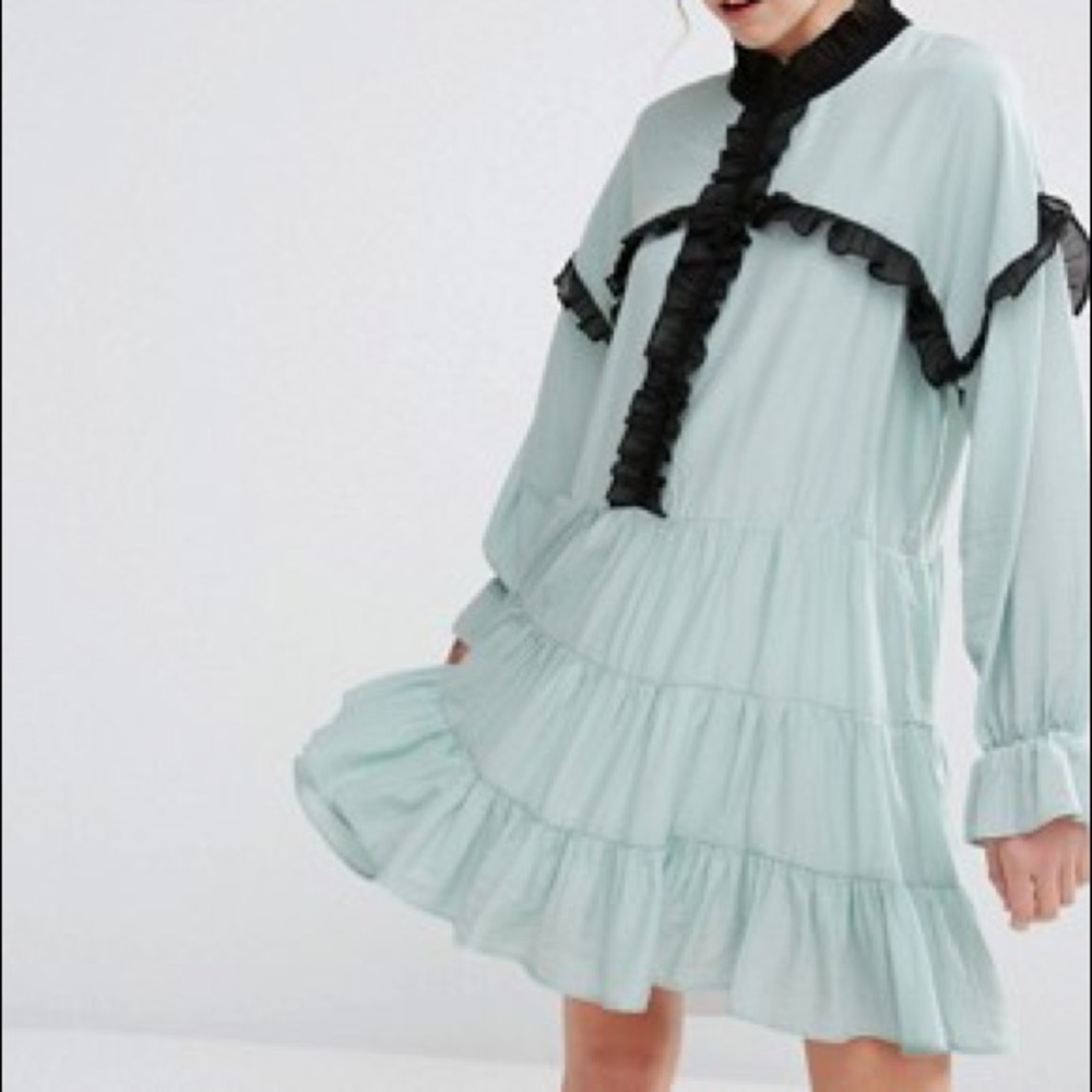Sister Jane Ruffle Smock Dress